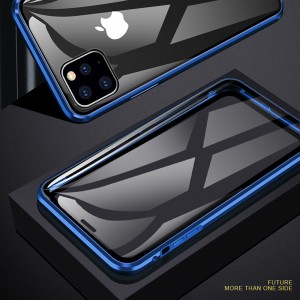 For iPhone 11 Case Magnetic Adsorption Phone Case